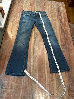 VTG Indie Low-Rise Bootcut Flap-Pocket Y2K Jeans